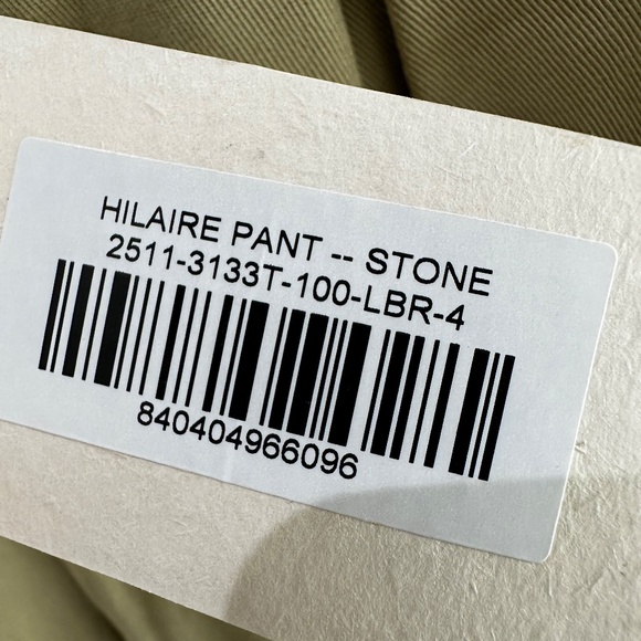 Doen Hilaire Pant in Stone Size 4 — NWT - Picture 8 of 14